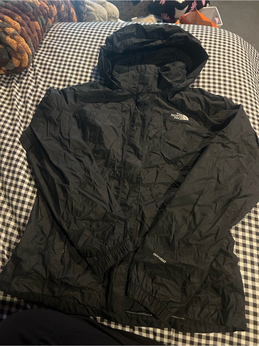 The north face rain jacket